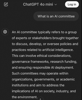 AI is never at a loss... which is one of the major problems with the new technology.