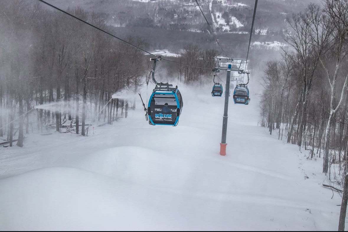 The Ski Club takes to the slopes.