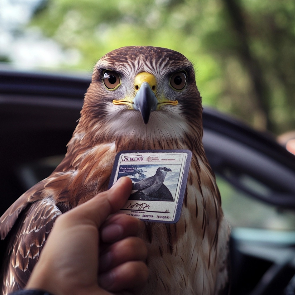 "I pulled you over because you flew through the stop sign."