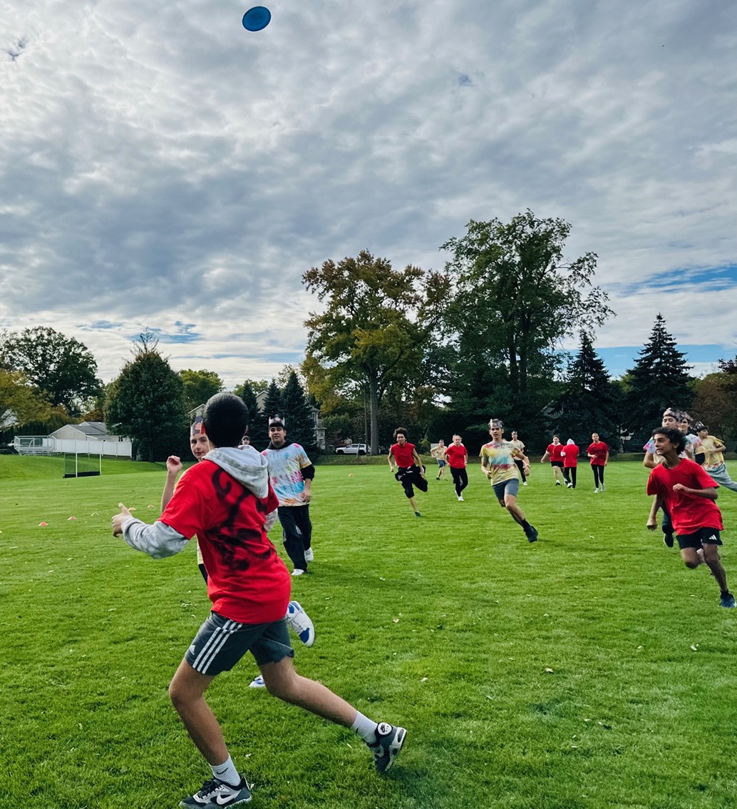 Ultimate fun being had at Ultimate Frisbee.